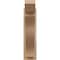 Ekena Millwork 5 1/2-in W x 18-in D x 22-in H Funston Slat Rough Cedar Woodgrain TimberThane Outlooker, Primed Tan OUTUR055X18X22FST24RCPR - alternate 2